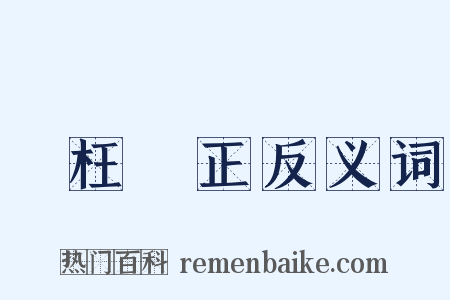 矯枉過正反义词是什么意思的图片